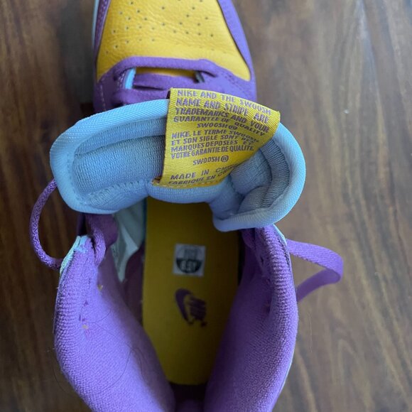 Air Jordan 1 Rretro High OG GS "Brotherhood" - Youth 6.5 Women 8 with box - Picture 14 of 15